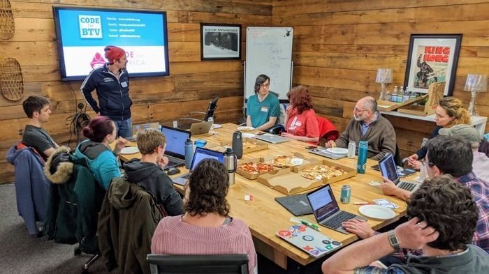 Vermont Tech Meetup – Code for BTV on Tech for good in our community